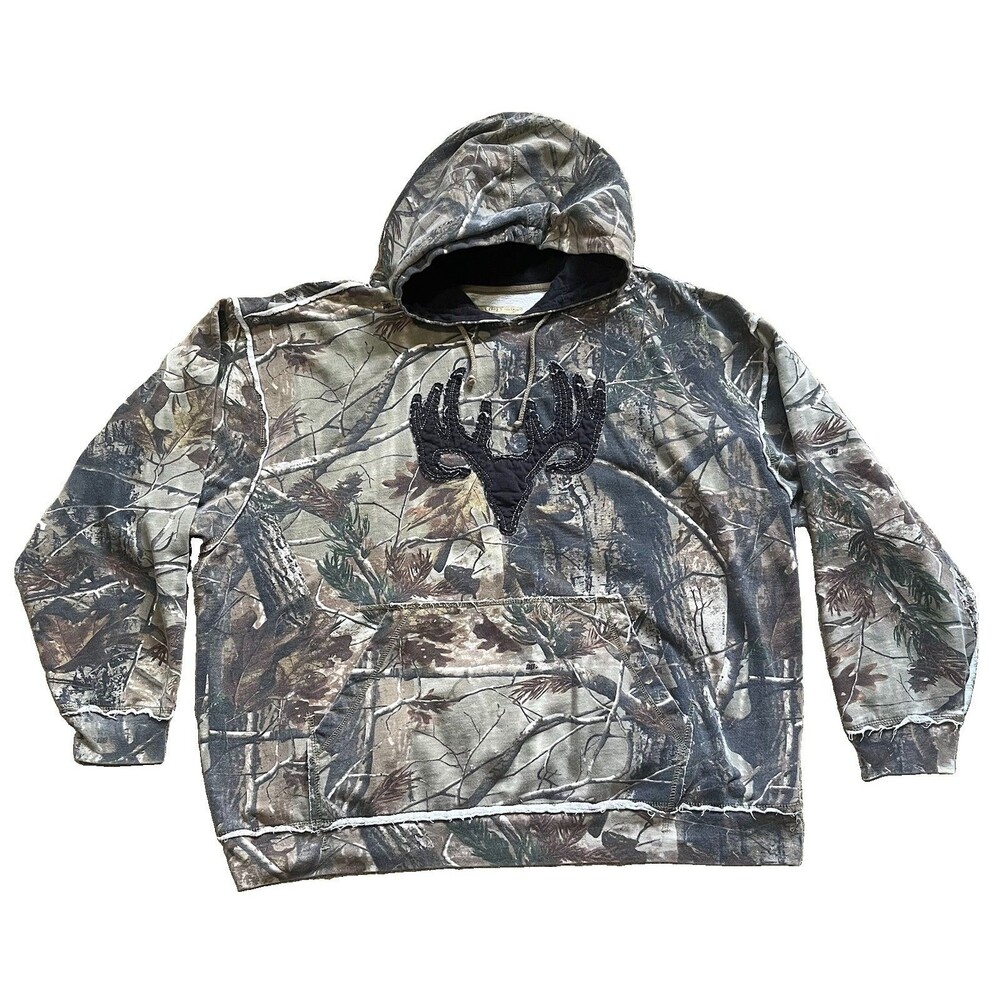 Points North Camo Hoodie - 2XL 100% Cotton |Y2K